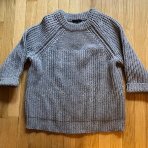 Oversized grey sweater